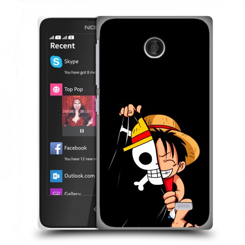 Дизайнерский пластиковый чехол для Nokia X One Piece Ван Пис