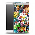 Дизайнерский пластиковый чехол для Lenovo Phab Plus Roblox Роблокс