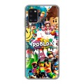 Дизайнерский силиконовый чехол для Samsung Galaxy A31 Roblox Роблокс