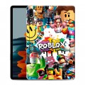 Дизайнерский силиконовый чехол для Samsung Galaxy Tab S7 Roblox Роблокс