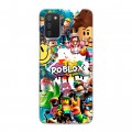 Дизайнерский пластиковый чехол для Samsung Galaxy A02s Roblox Роблокс