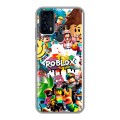 Дизайнерский силиконовый чехол для TCL 20B Roblox Роблокс