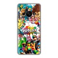 Дизайнерский силиконовый чехол для Xiaomi RedMi A3 Roblox Роблокс