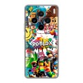 Дизайнерский силиконовый чехол для Vivo X100 Roblox Роблокс