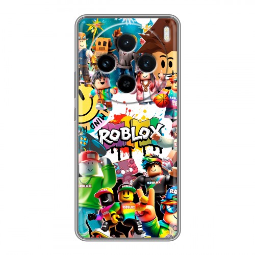 Дизайнерский силиконовый чехол для Vivo X100 Roblox Роблокс