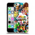 Дизайнерский пластиковый чехол для Iphone 5c Roblox Роблокс