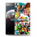 Дизайнерский пластиковый чехол для Lenovo Vibe X2 Roblox Роблокс