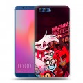 Дизайнерский пластиковый чехол для Huawei Honor View 10 Hazbin Hotel Отель Хазбин