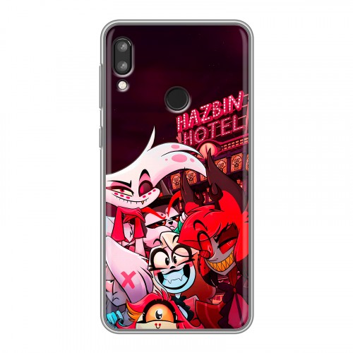 Дизайнерский силиконовый чехол для Lenovo K5 Pro Hazbin Hotel Отель Хазбин