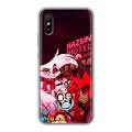 Дизайнерский силиконовый чехол для Xiaomi RedMi 9A Hazbin Hotel Отель Хазбин