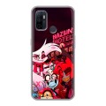Дизайнерский силиконовый чехол для OPPO A53 Hazbin Hotel Отель Хазбин
