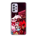 Дизайнерский силиконовый чехол для Samsung Galaxy A52 Hazbin Hotel Отель Хазбин