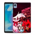 Дизайнерский силиконовый чехол для Realme Pad Mini Hazbin Hotel Отель Хазбин