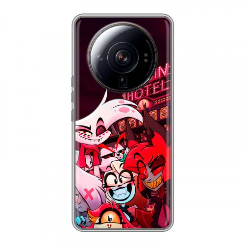 Дизайнерский силиконовый чехол для Xiaomi 12S Ultra Hazbin Hotel Отель Хазбин