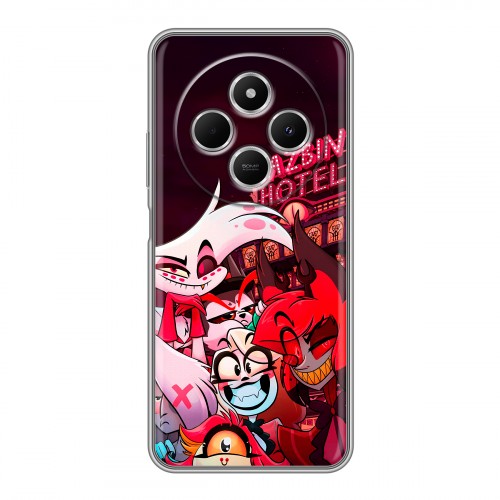 Дизайнерский силиконовый чехол для Redmi 14C Hazbin Hotel Отель Хазбин