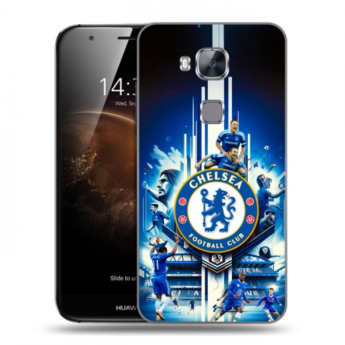 Дизайнерский пластиковый чехол для Huawei G8 Chelsea Челси