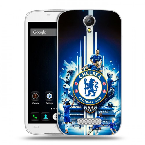 Дизайнерский силиконовый чехол для Doogee X6 Chelsea Челси