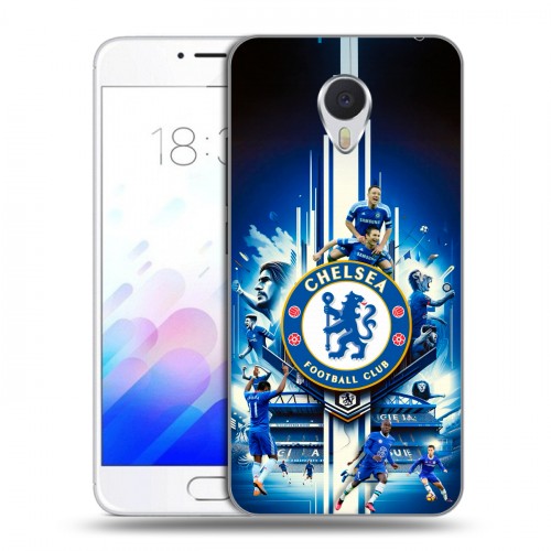 Дизайнерский пластиковый чехол для Meizu M3E Chelsea Челси
