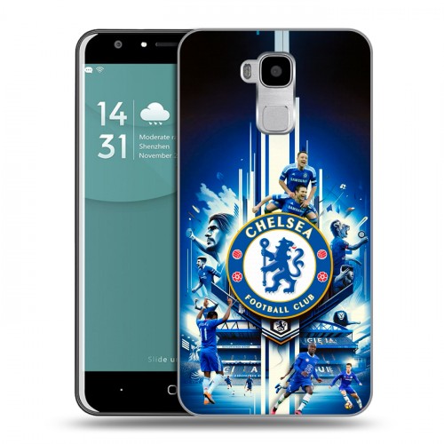 Дизайнерский пластиковый чехол для Doogee Y6 Chelsea Челси