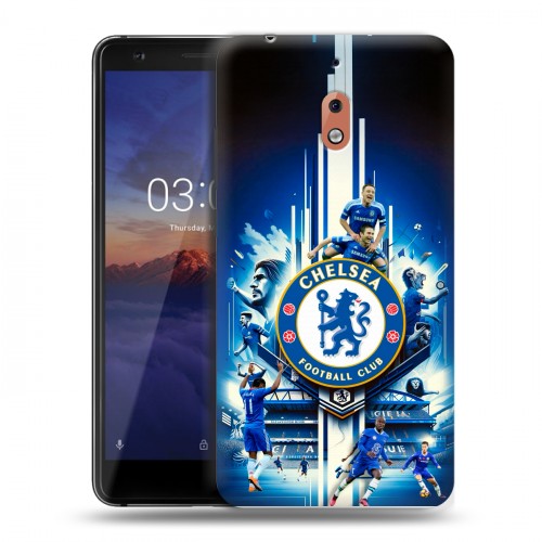 Дизайнерский силиконовый чехол для Nokia 2.1 Chelsea Челси