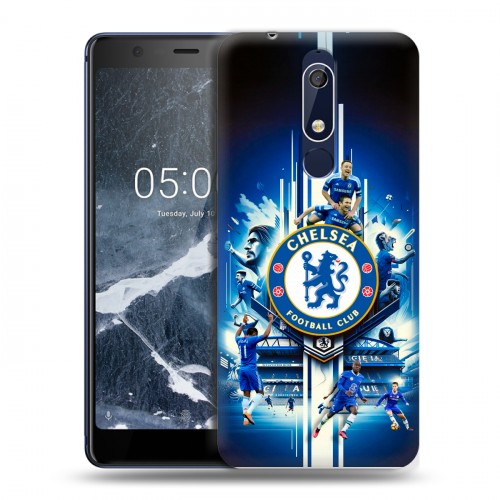 Дизайнерский пластиковый чехол для Nokia 5.1 Chelsea Челси