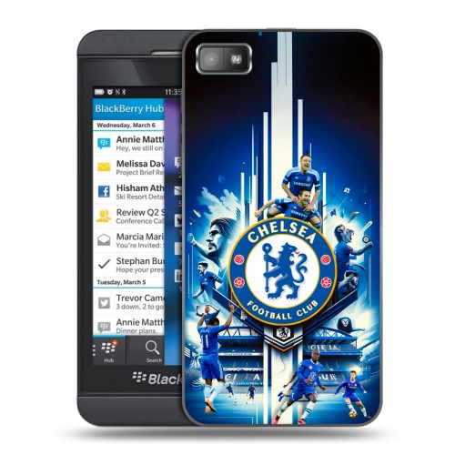 Дизайнерский пластиковый чехол для BlackBerry Z10 Chelsea Челси