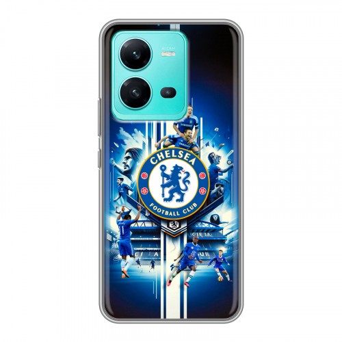Дизайнерский силиконовый чехол для Vivo V25 Chelsea Челси