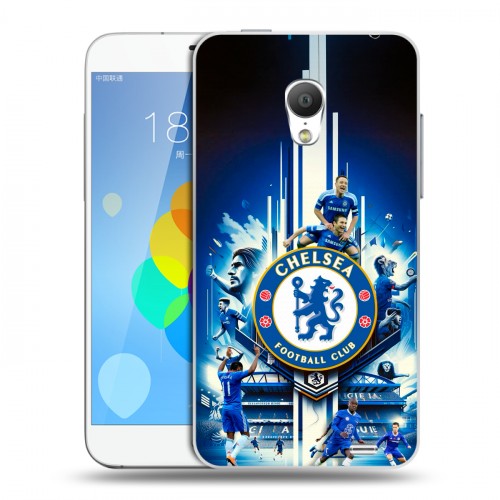 Дизайнерский пластиковый чехол для  Meizu MX3 Chelsea Челси