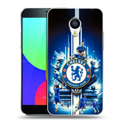 Дизайнерский пластиковый чехол для Meizu MX4 Chelsea Челси