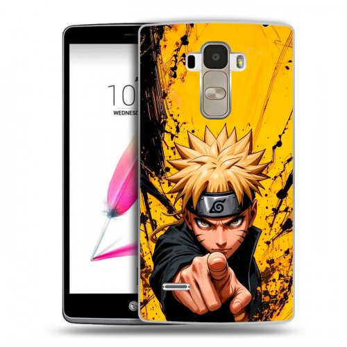 Дизайнерский пластиковый чехол для LG G4 Stylus Naruto Наруто