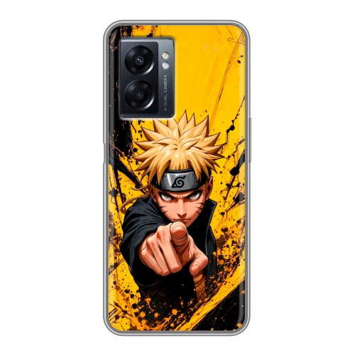 Дизайнерский силиконовый чехол для OPPO A57 5G Naruto Наруто
