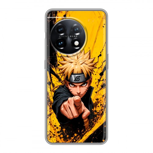 Дизайнерский силиконовый чехол для OnePlus 11 Naruto Наруто