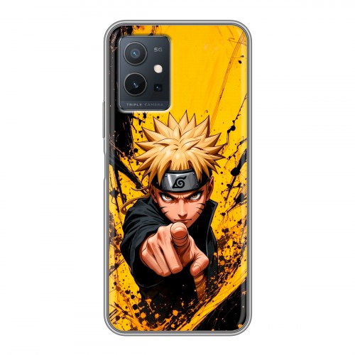 Дизайнерский силиконовый чехол для Vivo Y55 5G Naruto Наруто