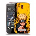 Дизайнерский пластиковый чехол для HTC Desire 500 Naruto Наруто
