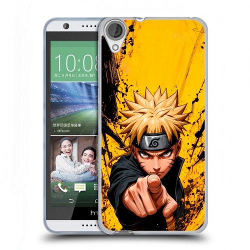 Дизайнерский силиконовый чехол для HTC Desire 820 Naruto Наруто