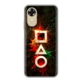 Дизайнерский силиконовый чехол для OPPO A17k Squid Game Игра кальмара