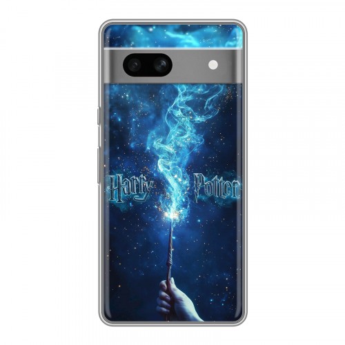 Дизайнерский силиконовый чехол для Google Pixel 7A Harry Potter Гарри Поттер