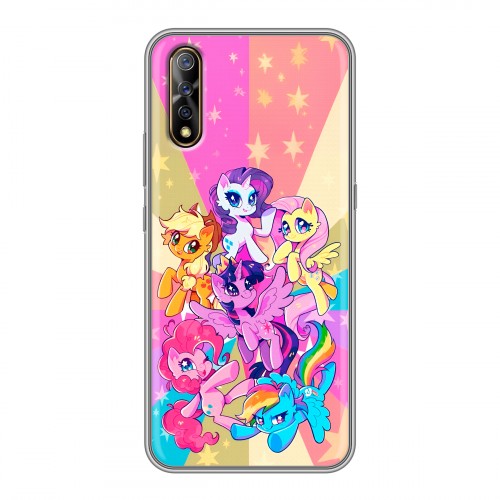 Дизайнерский силиконовый с усиленными углами чехол для Vivo V17 Neo My little pony Дружба чудо