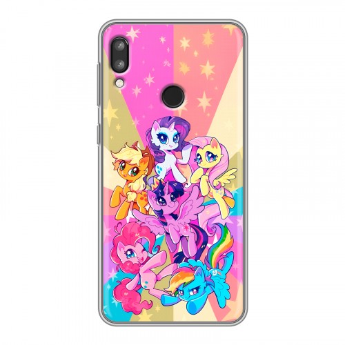 Дизайнерский силиконовый чехол для Lenovo K5 Pro My little pony Дружба чудо