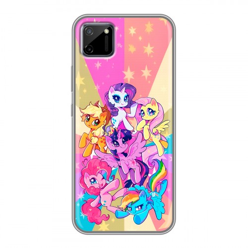 Дизайнерский силиконовый чехол для Realme C11 My little pony Дружба чудо