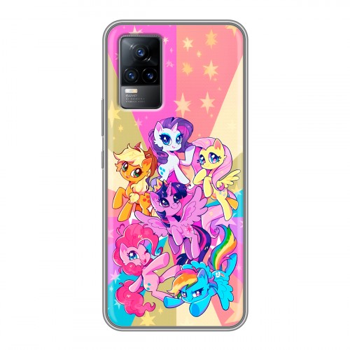 Дизайнерский силиконовый чехол для Vivo V21e My little pony Дружба чудо