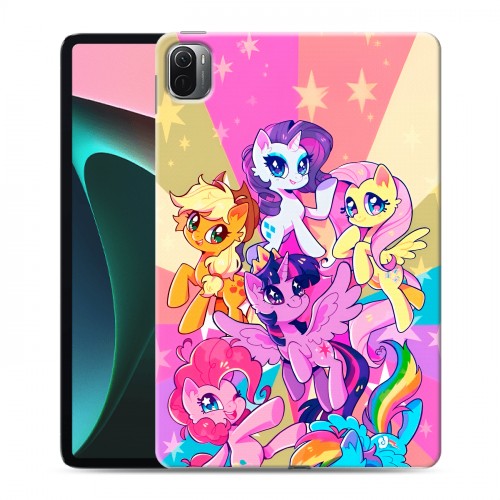 Дизайнерский силиконовый чехол для Xiaomi Pad 5 My little pony Дружба чудо