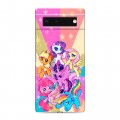 Дизайнерский силиконовый чехол для Google Pixel 6 My little pony Дружба чудо