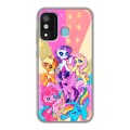 Дизайнерский силиконовый чехол для Itel A27 My little pony Дружба чудо