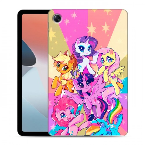 Дизайнерский силиконовый чехол для OPPO Pad Air My little pony Дружба чудо