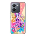 Дизайнерский силиконовый чехол для Vivo Y36 My little pony Дружба чудо