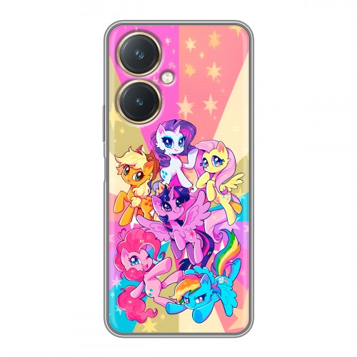 Дизайнерский силиконовый чехол для Vivo Y27 4G My little pony Дружба чудо