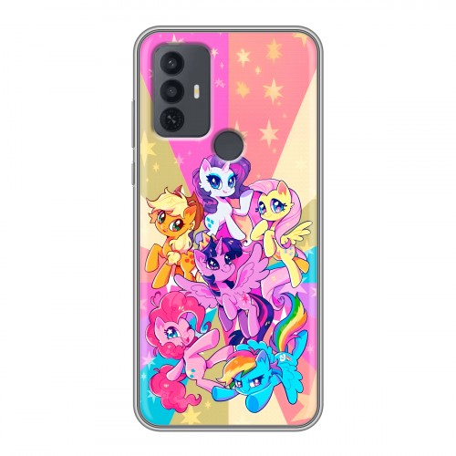 Дизайнерский силиконовый чехол для TCL 30E My little pony Дружба чудо