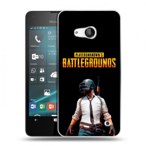 Дизайнерский пластиковый чехол для Microsoft Lumia 550 PUGB ПАГБ