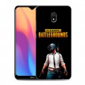 Дизайнерский пластиковый чехол для Xiaomi RedMi 8A PUGB ПАГБ